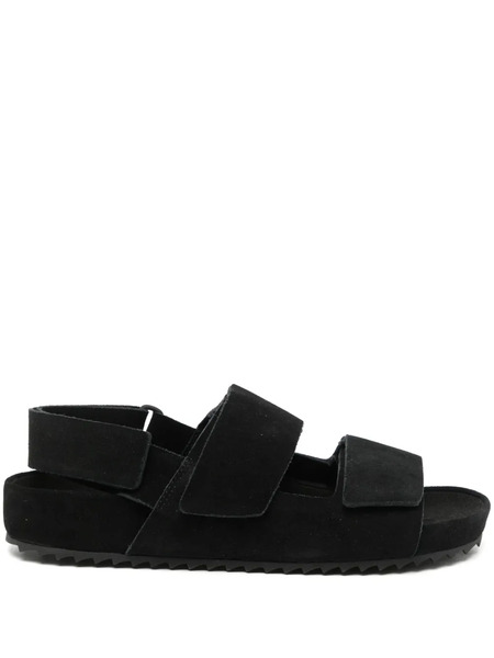  James Perse Double Touch-strap Sandals - Black 
