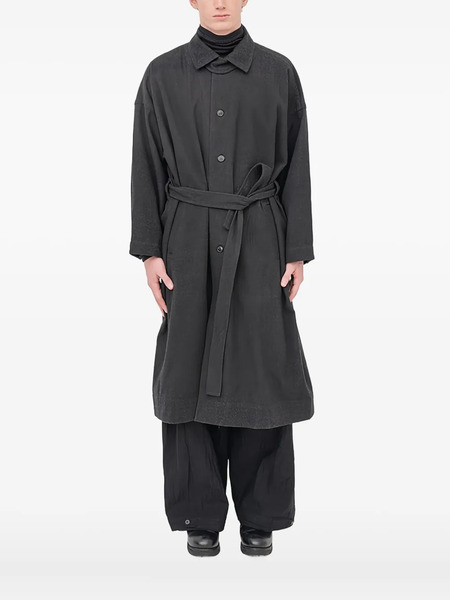  Jan Jan Van Essche Front-pocket Split Coat - Grey 