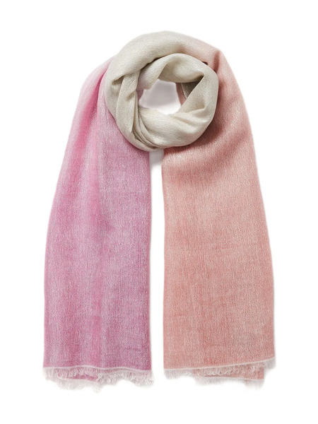  Jane Carr Ombre-effect Scarf - Pink 
