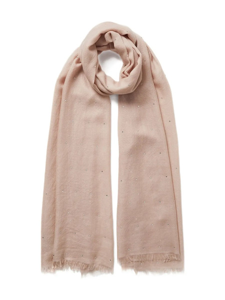  Jane Carr The Crystal Scarf - Neutrals 