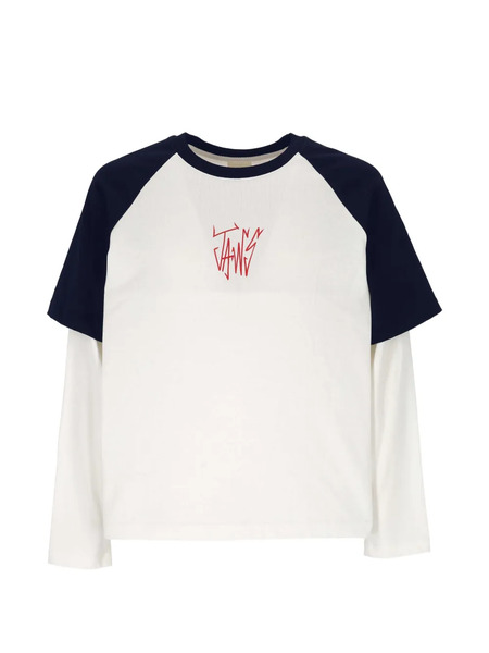 Jaws Long Sleeve Printed T-shirt - Neutrals 