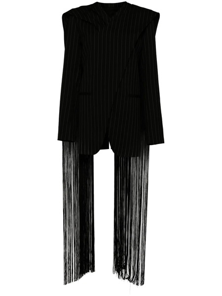  Jean Paul Gaultier Fringed Blazer - Black 