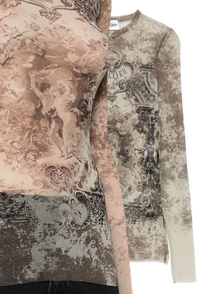  Jean Paul Gaultier Mesh Top - Neutrals 