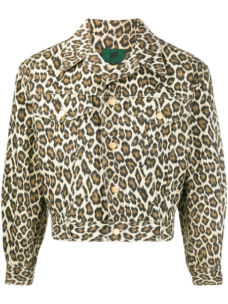  Jean Paul Gaultier Pre-owned Leopard Print Jacket - Yellow 
