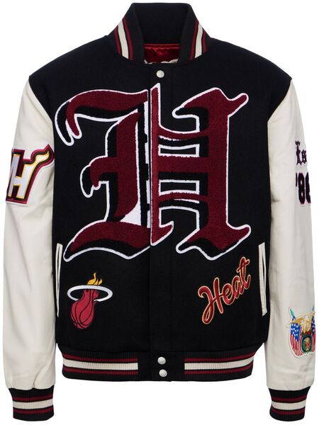  Jeff Hamilton Miami Heat Jacket - Black 