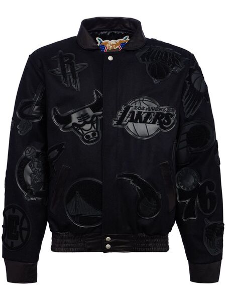  Jeff Hamilton X Nba Collage Jacket - Black 