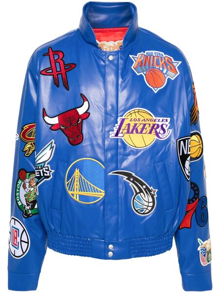  Jeff Hamilton X Nba Collage Jacket - Blue 
