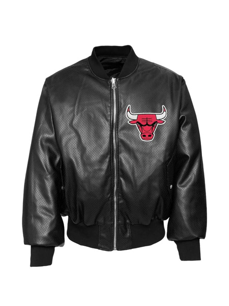  Jeff Hamilton X Nba Reversible Bomber Jacket - Black 