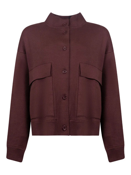  Jei-o Button Flap-pocket Jacket - Red 