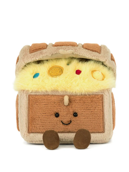  Jellycat Amuseables Treasure Chest Plush Toy - Brown 