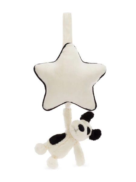  Jellycat Bashful Puppy Musical Pull - White 