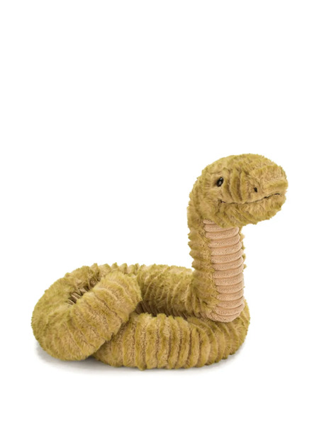  Jellycat Ribbed Plush Snake - Green 
