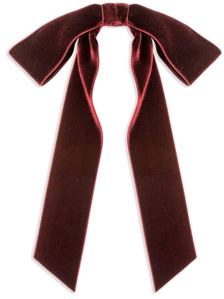  Jennifer Behr Adley Bow Barrette - Red 