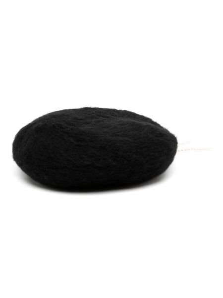  Jennifer Behr Bow Beret - Black 