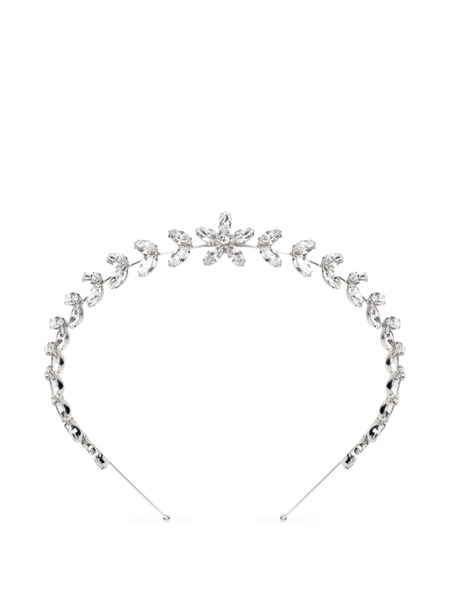  Jennifer Behr Crystal-embellished Headband - Silver 