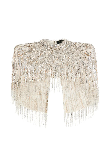  Jenny Packham Ellen Embellished Top - Neutrals 