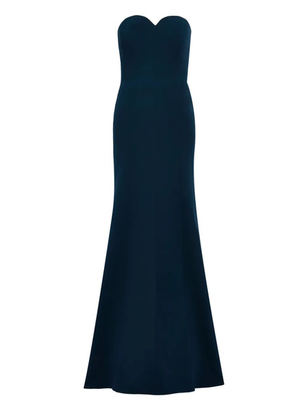 Jenny Packham Lust Strapless Maxi Dress - Blue 