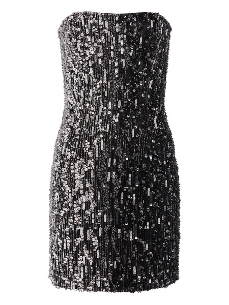 Jenny Packham Minuit Mini Dress - Black 