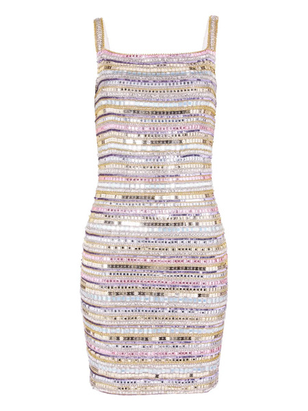 Jenny Packham Nancy Mini Dress - Silver 