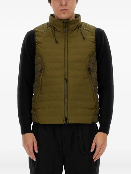  Jg1 Zip-fastening Gilet - Green 