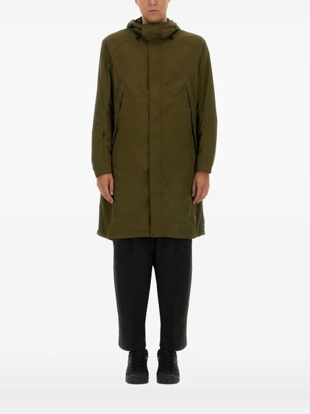  Jg1 Zip-fastening Parka Coat - Green 