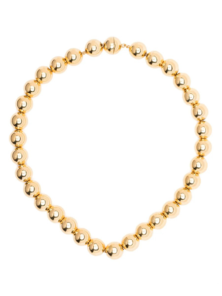  Jil Sander Beaded Choker - Gold 