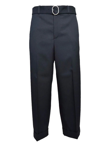  Jil Sander Belted Trousers - Blue 