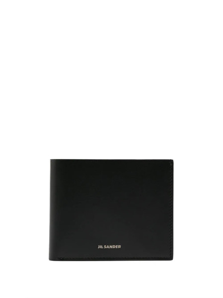  Jil Sander Bi-fold Logo-debossed Wallet - Black 