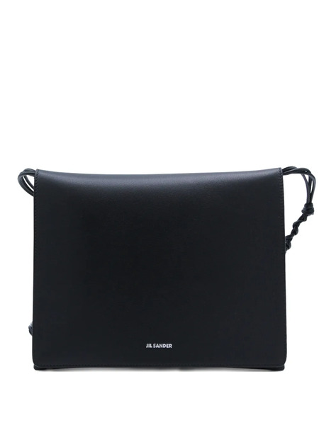  Jil Sander Braided-strap Shoulder Bag - Black 