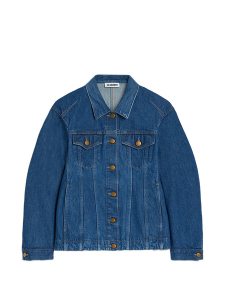  Jil Sander Button Denim Jacket - Blue 