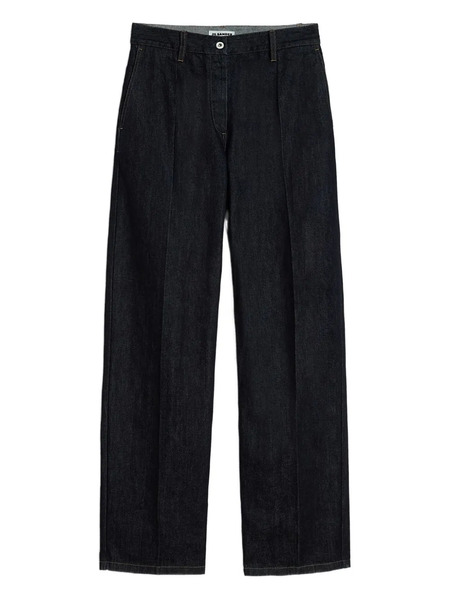  Jil Sander Button-fly Flared Jeans - Blue 