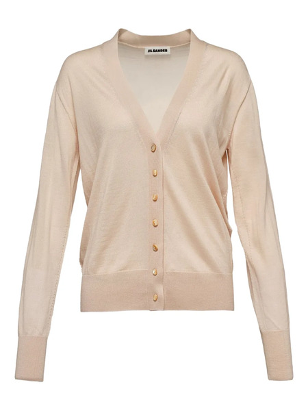  Jil Sander Button-front Cardigan - Neutrals 