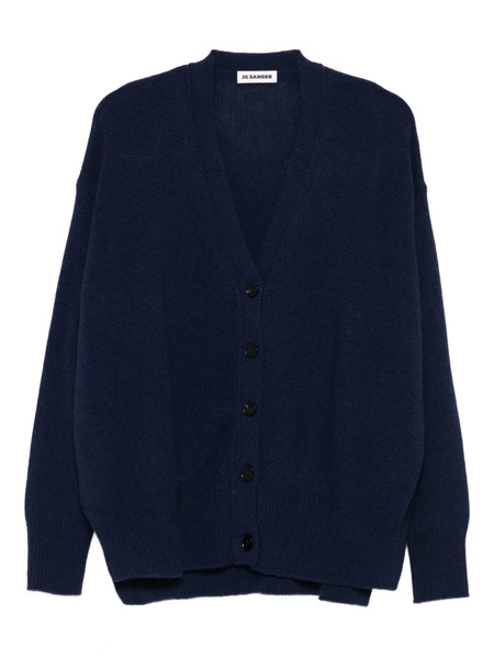  Jil Sander Button-front Cashmere Cardigan - Blue 