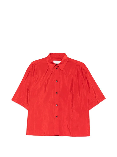  Jil Sander Button-up Short-sleeve Shirt - Red 
