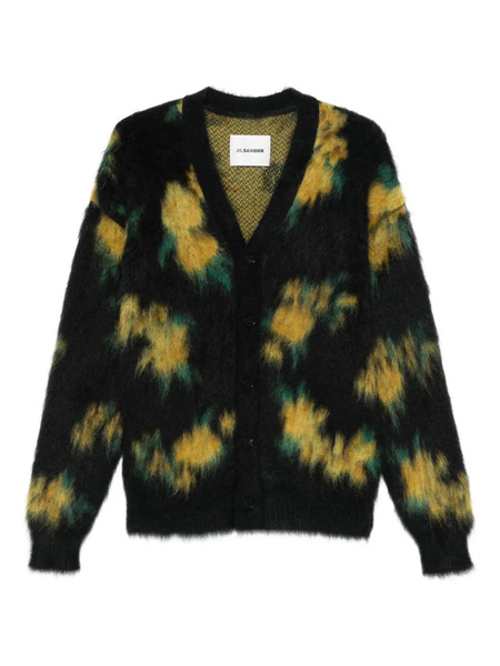  Jil Sander Buttoned Cardigan - Black 
