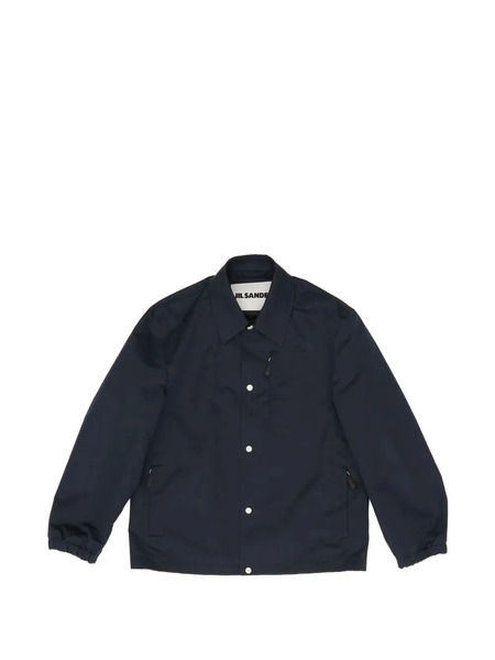  Jil Sander Buttoned Shirt Jacket - Blue 