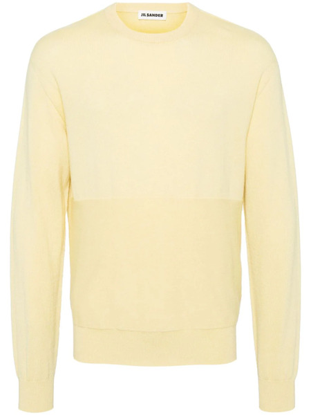  Jil Sander Cashmere Crew-neck Jumper - Yellow 