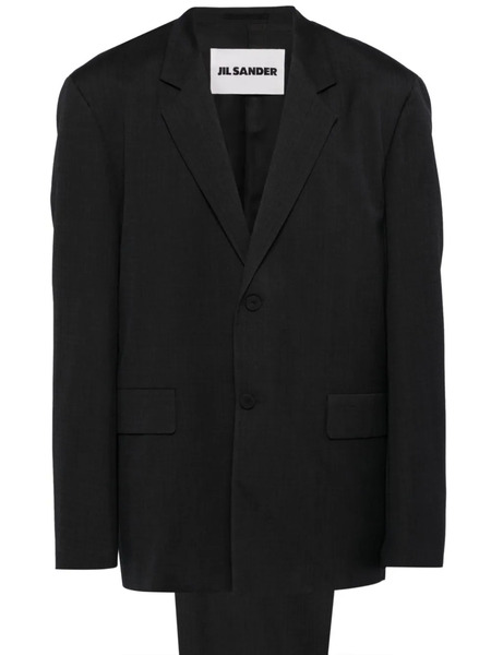  Jil Sander Check Pattern Shirt Set - Grey 