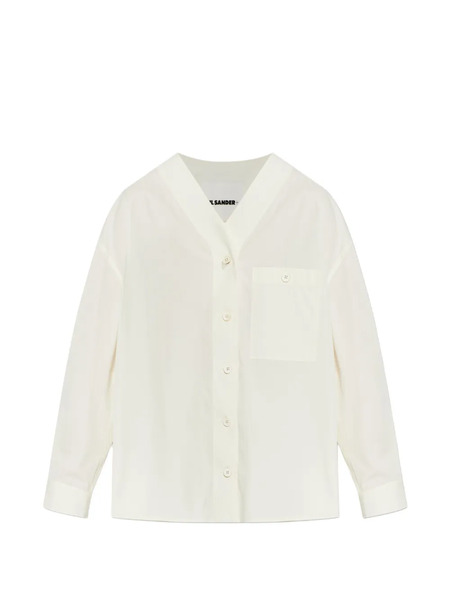  Jil Sander+ Chest-pocket Buttoned Shirt - Neutrals 