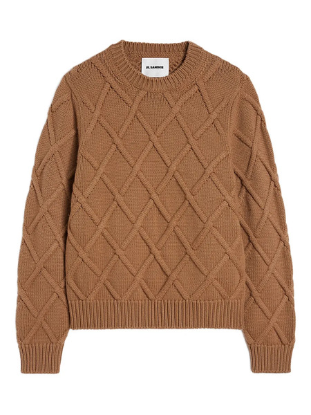  Jil Sander Chunky-knit Sweater - Brown 