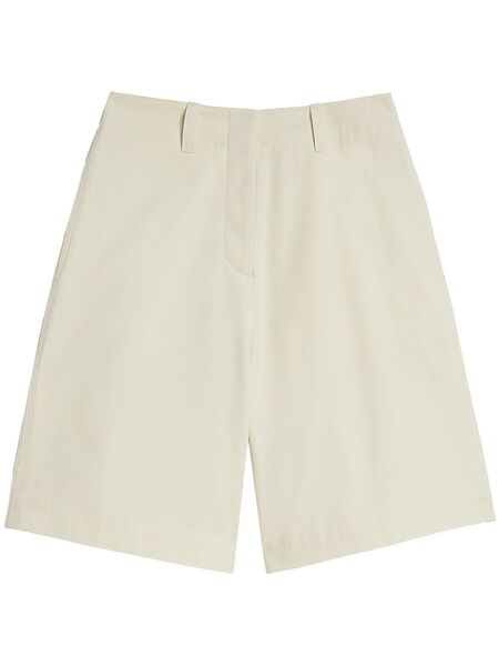  Jil Sander Cotton Shorts - Neutrals 