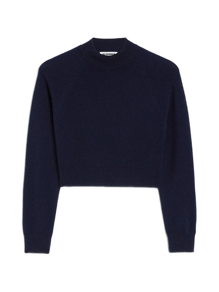  Jil Sander Cropped Sweater - Blue 