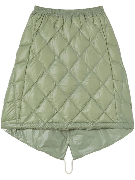  Jil Sander Down Quilted Skirt - Green 