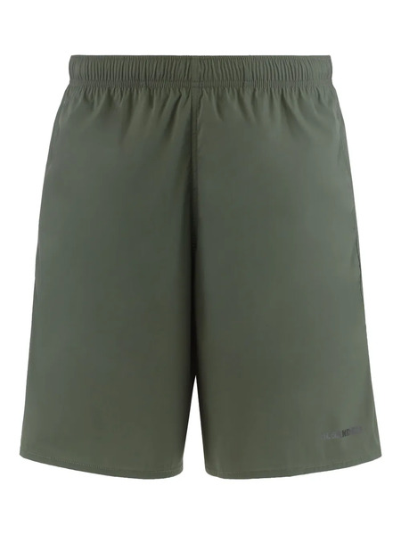  Jil Sander Drawstring-pocket Swim Shorts - Green 