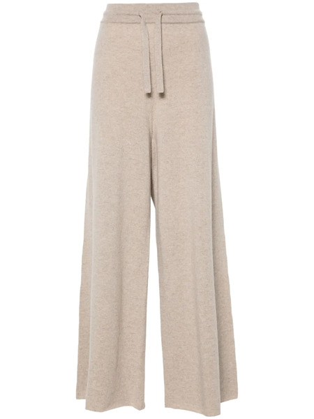  Jil Sander Drawstring-waist Cashmere Trousers - Neutrals 
