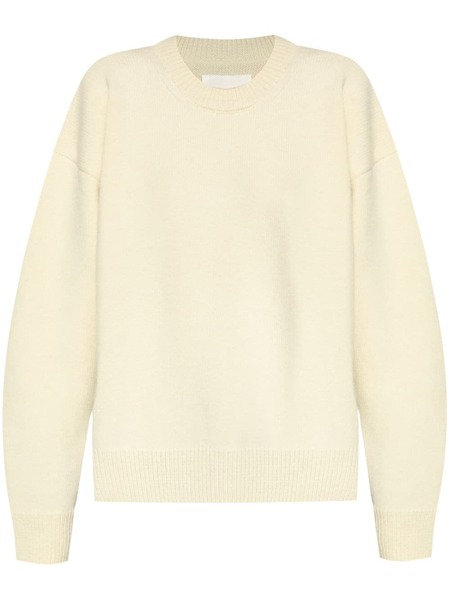  Jil Sander Drop-shoulder Crew-neck Jumper - Neutrals 