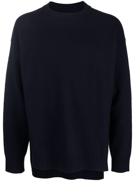  Jil Sander Drop-shoulder Long-sleeve Jumper - Blue 