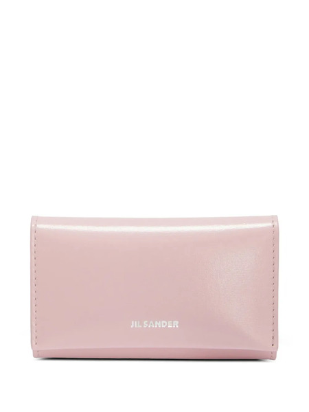  Jil Sander Embossed Key Rings Key Pouch - Pink 