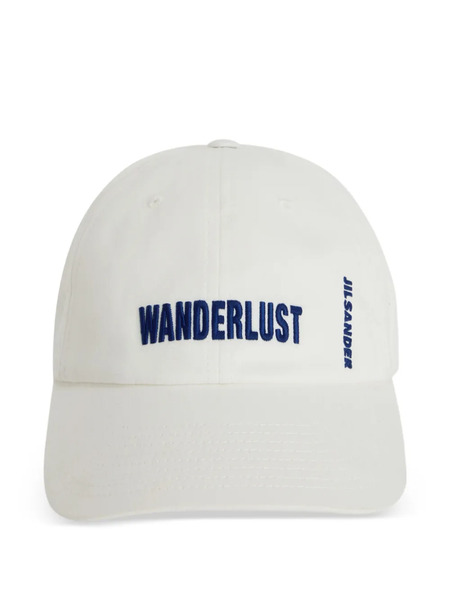  Jil Sander Embroidered-logo Baseball Cap - White 