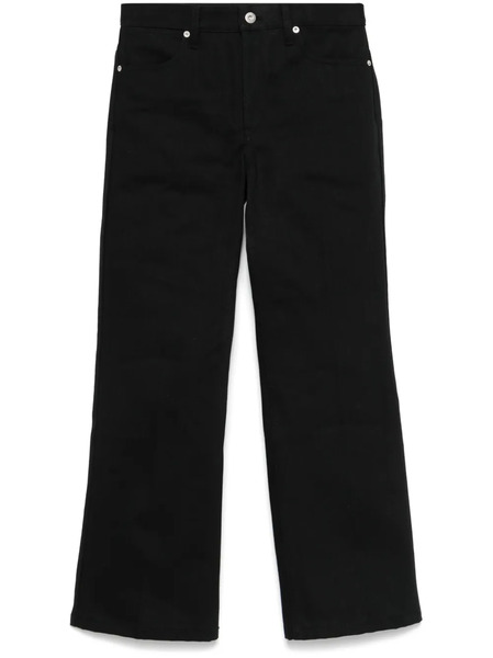  Jil Sander Flared Jeans - Black 